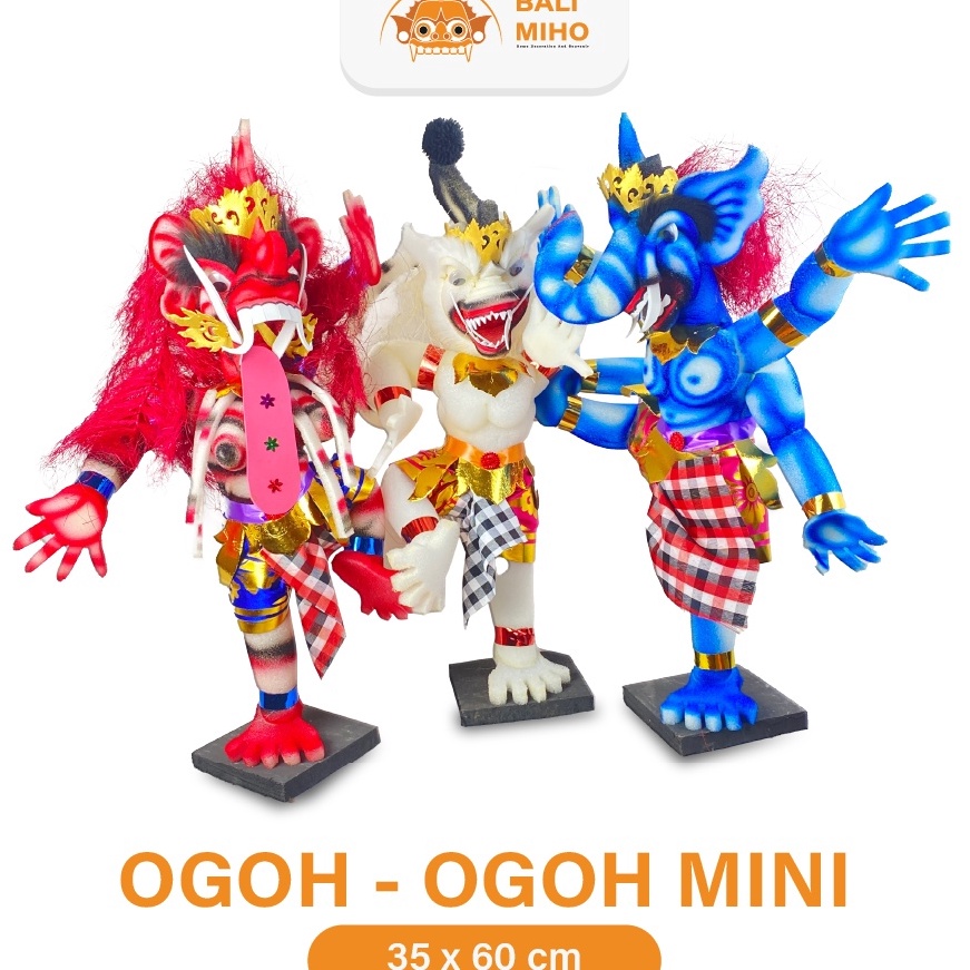 Pilihan Terbaikmu OgohOgoh Mini 6 cm Mainan Anakanak  Ogoh Ogoh Mini  Pajangan Ogohogoh  Ogoh Ogoh G
