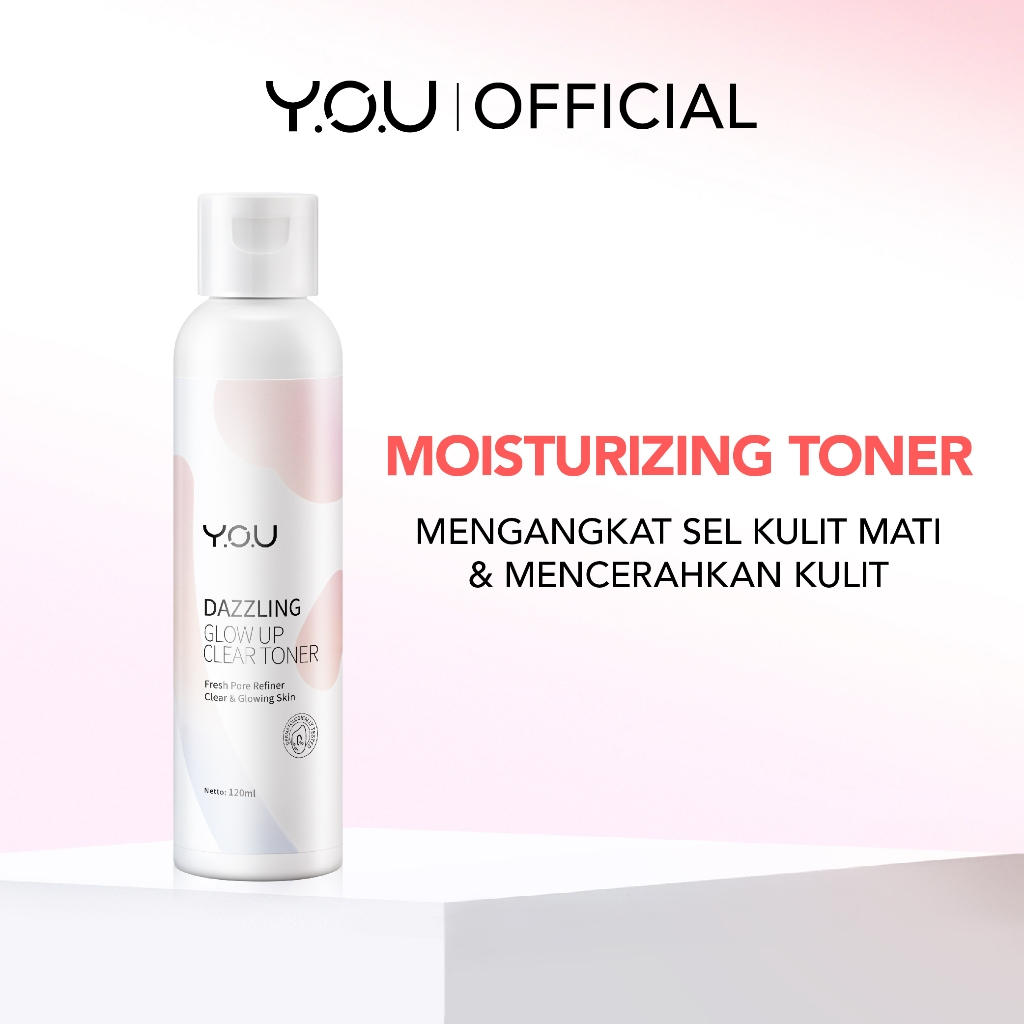 YOU Dazzling Glow Up Clear Toner