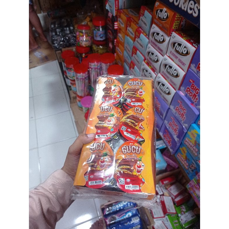 

Snack sereal cokelat Cucu Quakle 1 box isi 24 pcs