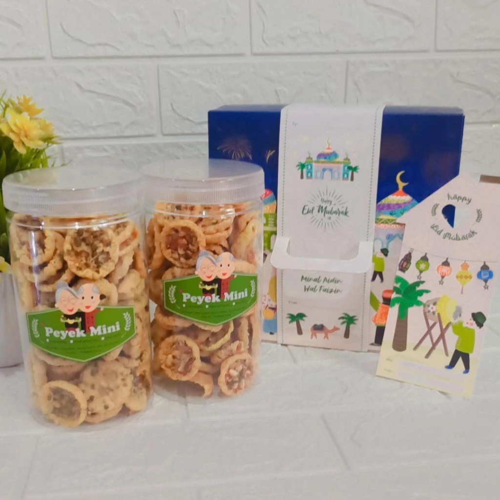 

Rempeyek Peyek Koin Peyek Mini Hampers Lebaran Parcel Ramadhan Peyek Kacang