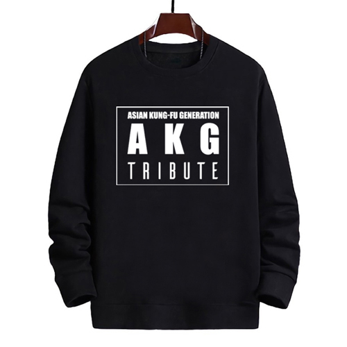 Crewneck AKG Tribute Asian Kungfu Generation Sweater Bahan Cotton Fleece