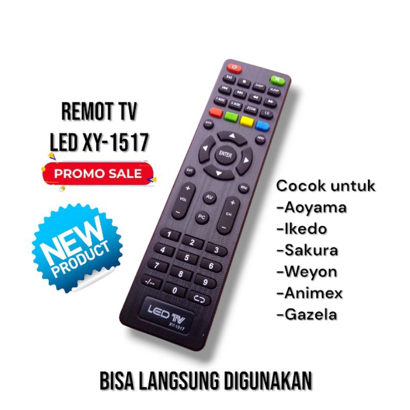 REMOTE TV LED TV XY-1517 TV China Digital Weyon Sakura
