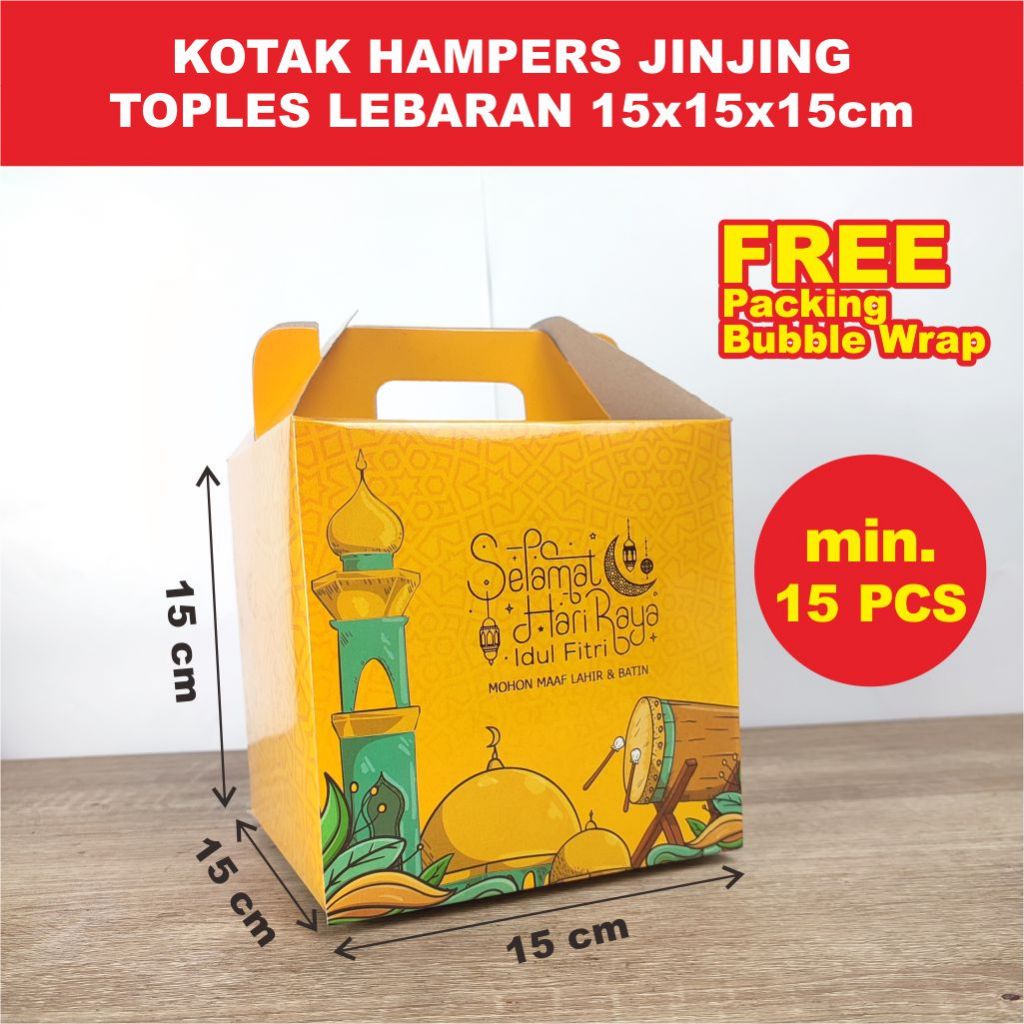 

Kotak Kue Lebaran Jinjing Kemasan Kue kering box kue lebaran 500gr Isi 2 Toples PREMIUM