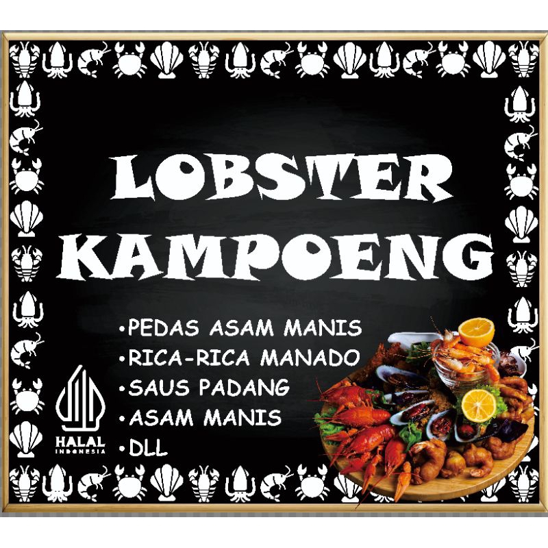 

Seafood Frozen Lobster, Cumi-cumi, Udang, Kerang, Kepiting dan Belut Seafood Instan By Lobster Kampoeng