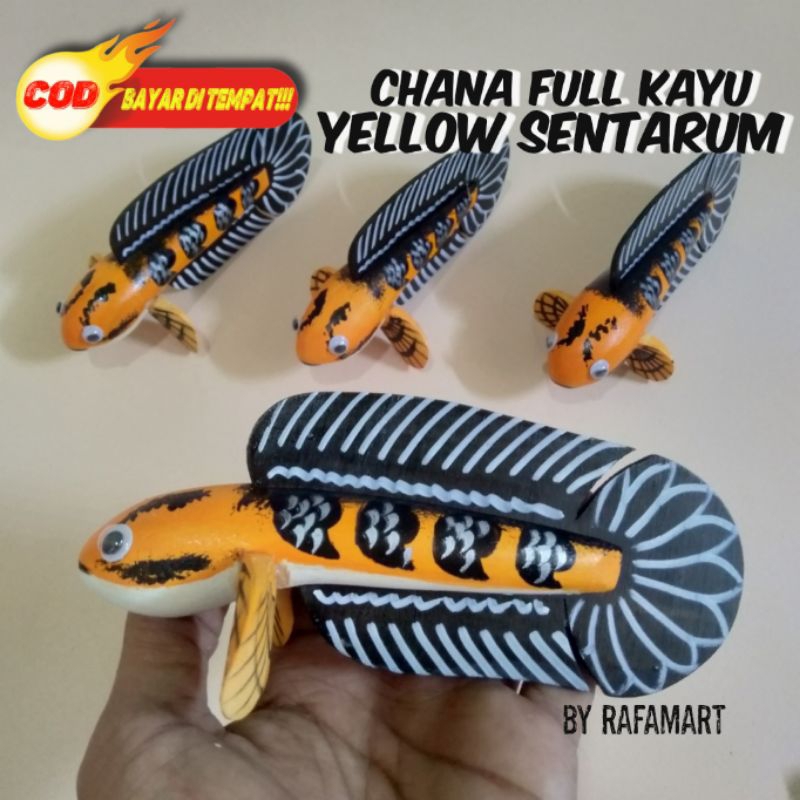 PATUNG CHANNA YS FULL KAYU 16CM