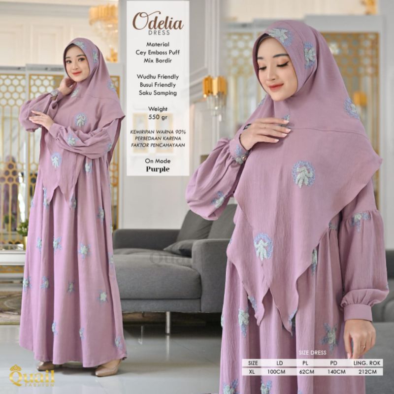 Odelia Dress Original By Quail Hijab