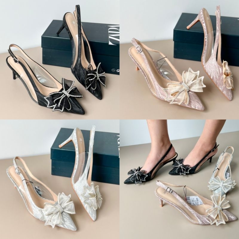 Zara Heels 5cm Selop S18580