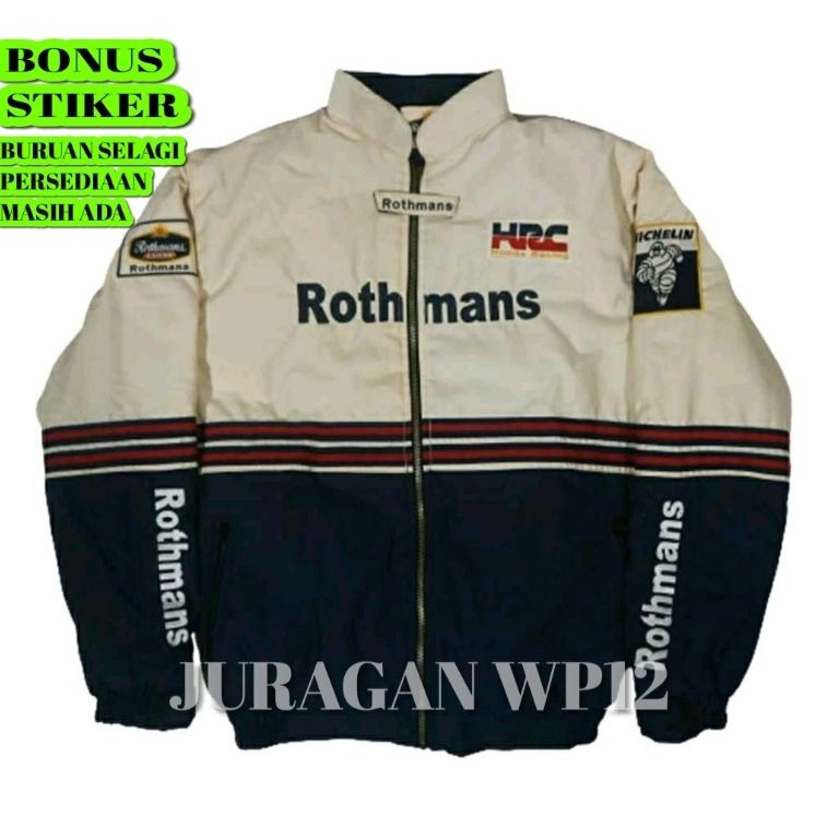 ART I26W JAKET HRC HONDA ROTHMANS VINTAGE