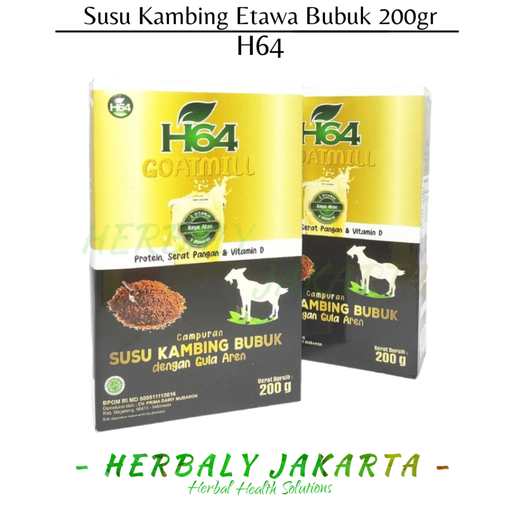 

Susu kambing h64 Susu kambing etawa bubuk plus gula aren 200gr