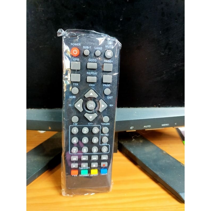 Remot Digital  Set Top Box T2 U002 Luby Hinomaru Advance Infico Vitara Venus