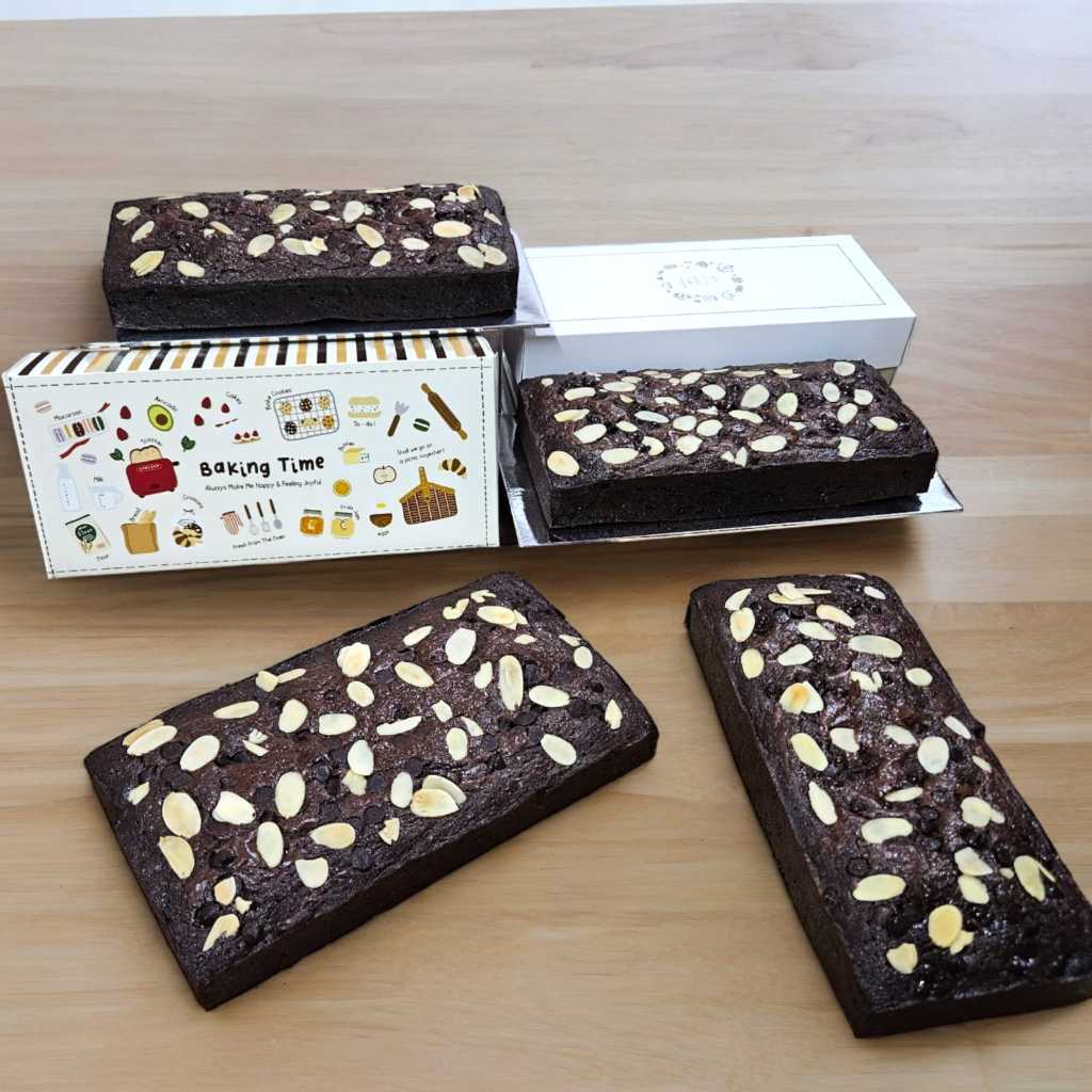 

Fudgy Brownies Choco Almond | Choco Coffee | Brownies Fudgy by Hasami Kitchen