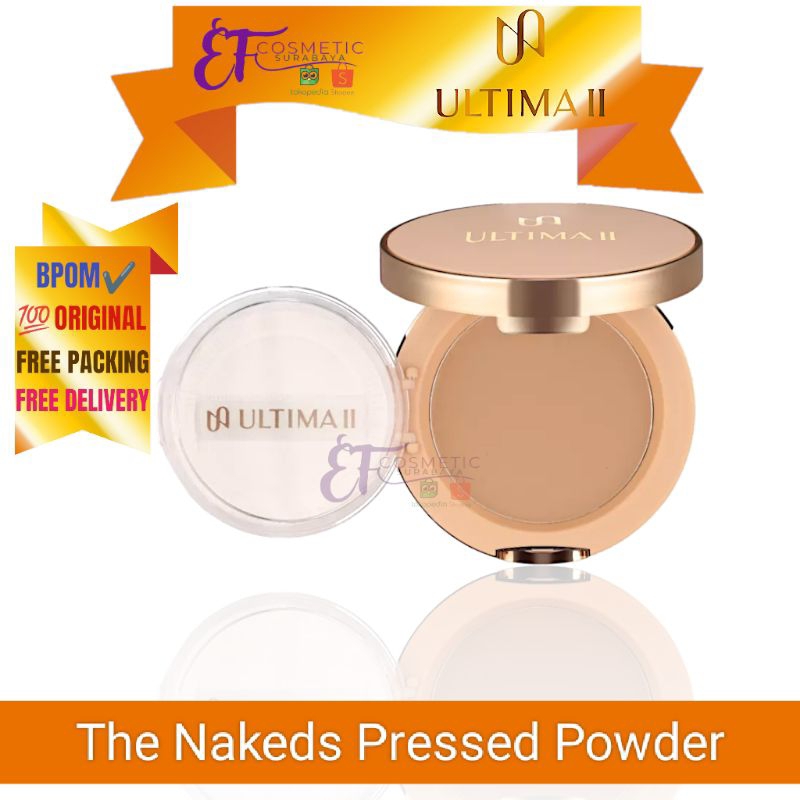 ULTIMA II The Nakeds Pressed Powder - Bedak Padat