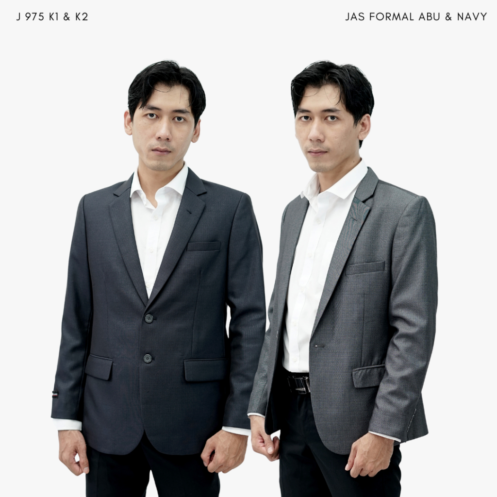 Jas Formal Abu dan Navy Junkies & Slimfit Pria Andre Laurent(975)