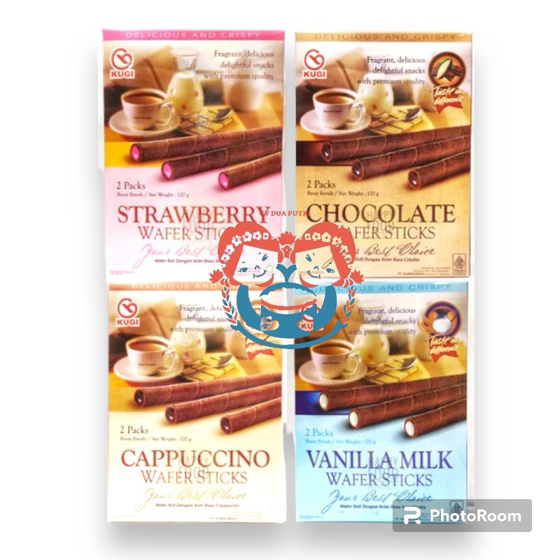 Biskitop Kugi Wafer Roll Stik 100Gr ( 1 Dus Isi 24Pcs ) / Hampers / Hajatan Terlaris