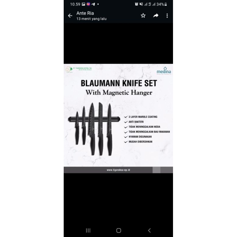 BLAUMANN KNIFE SET