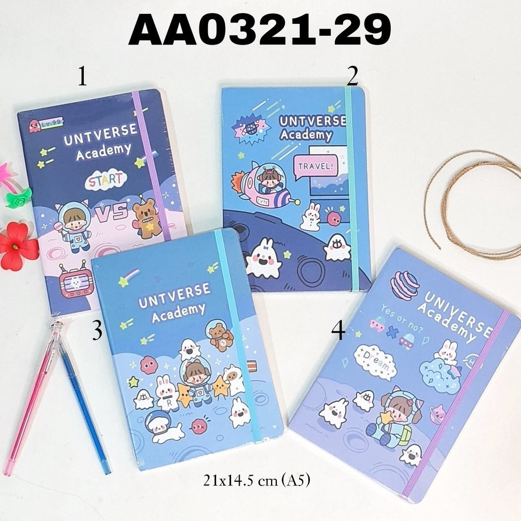 

DIARY AA00321-29 A5-80 UNIVERSE UKURAN A5 - NOTEBOOK DIARY BUKU CATATAN