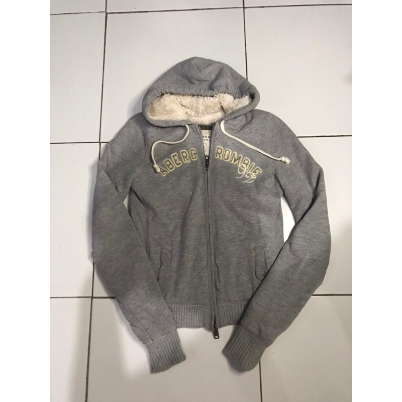 ziphoodie sherpa abercrombie