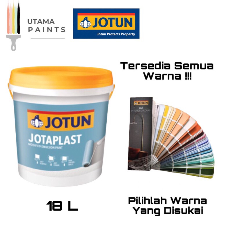 CAT TEMBOK INTERIOR JOTUN JOTAPLAST 18L
