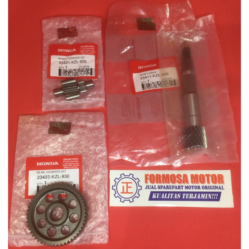 GEAR BOX TRANMISI GIGI GARDAN SET HONDA BEAT FI 2014 ORIGINAL