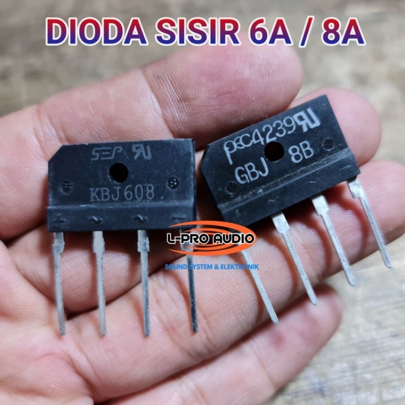 Dioda sisir 6A dan 8A