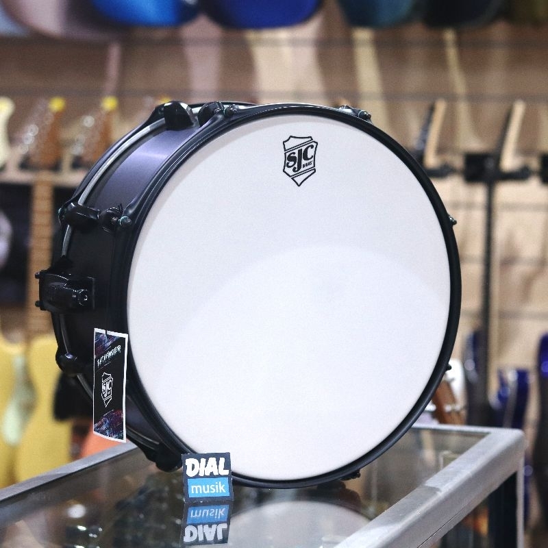 SJC Pathfinder 14x6,5 Snare Drum Black Satin - Snare Drum SJC Original