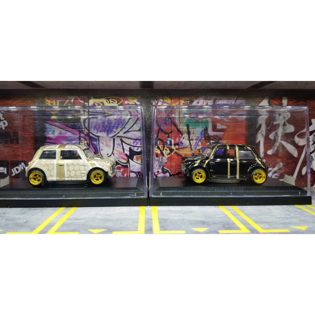 Hotwheels morris mini custom paint