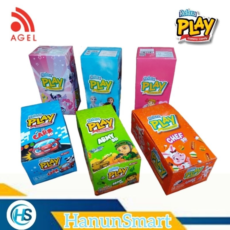 

permen relaxa play3D gummy candy