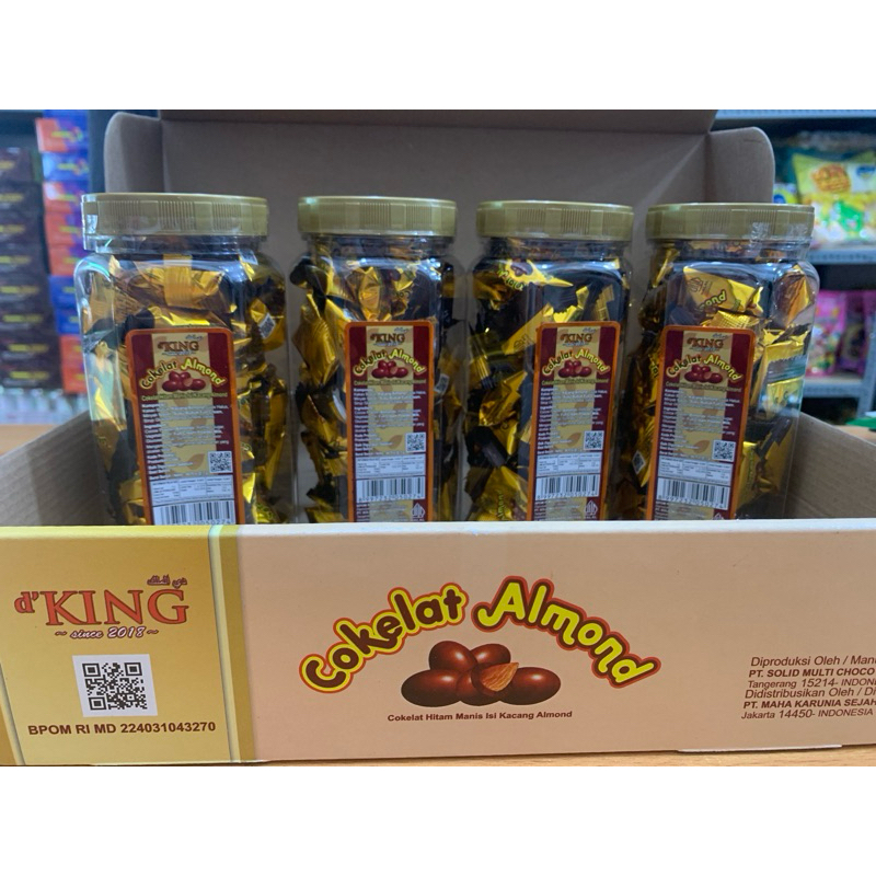 

COKELAT ALMOND 200 grm