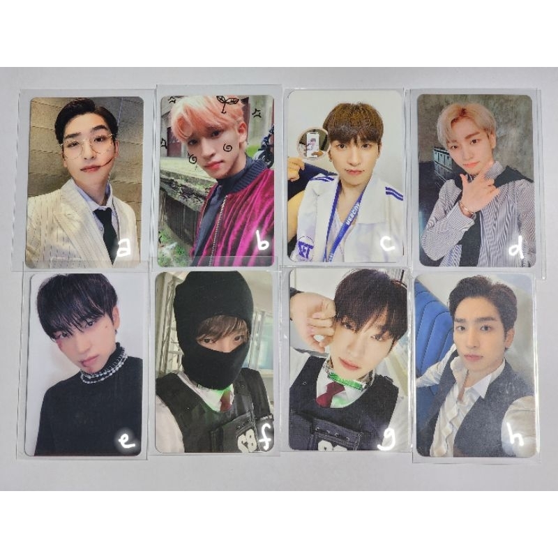 SANGYEON PHOTOCARD THE BOYZ AZIT DIY DREAMLIKE MALING THRILLING MAVERICK BENEFIT FANCON THE B ZONE M