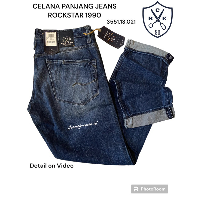 [Sisa 1] Celana Panjang Jeans Rck90 art 13.021 SLIMFIT