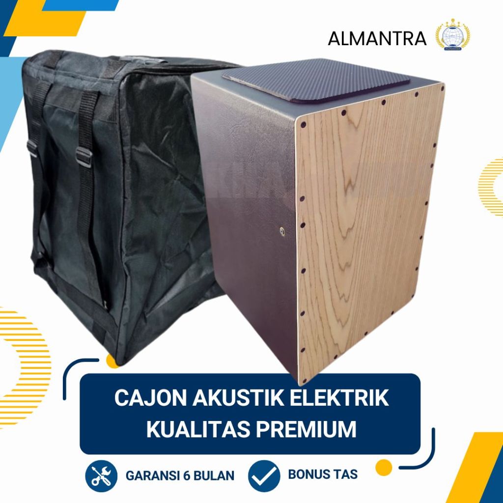 Cajon Murah Drumbok Akustik Elektrik