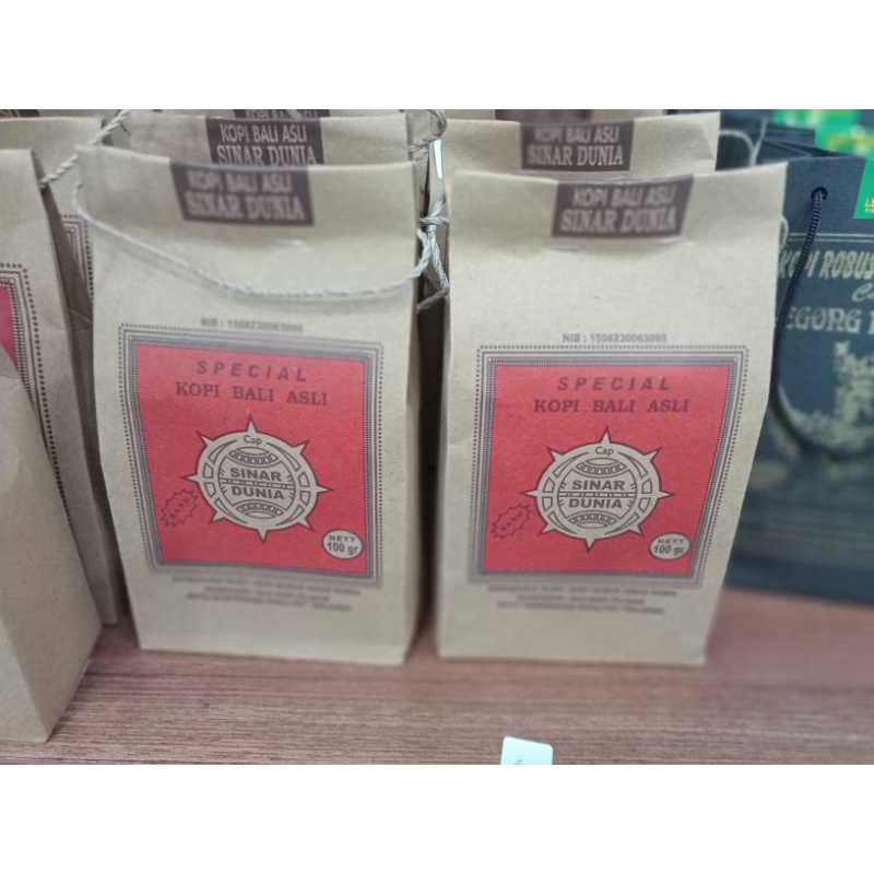 

Kopi Bali SINAR DUNIA 100gr Khas Bali