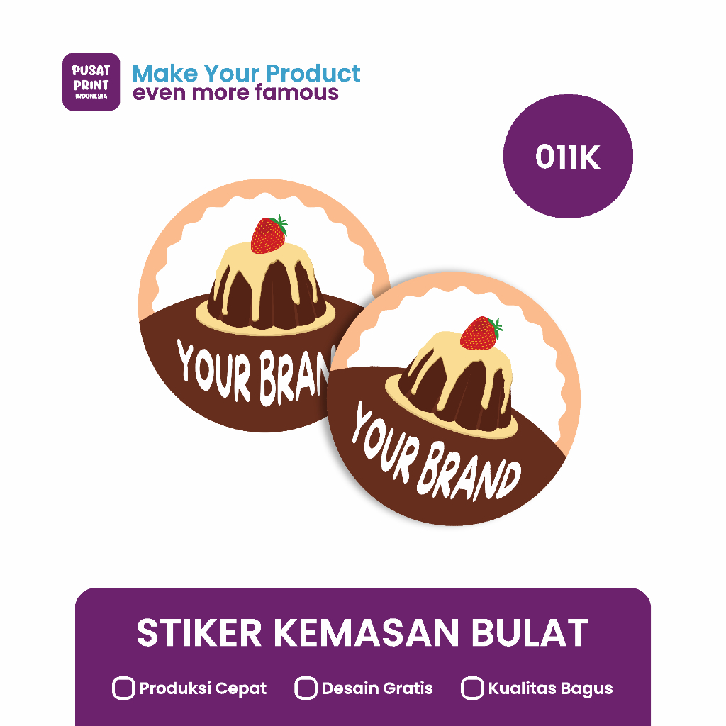 

Stiker Kemasan Bulat 011K