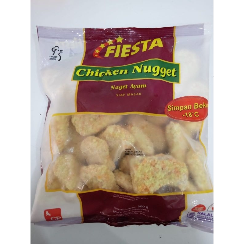 

FIESTA NUGGET ORI 500GRAM (GRAB/GOJEK)