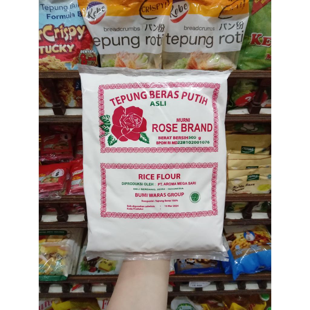 

ROSEBRAND TEPUNG BERAS PUTIH ASLI 500g
