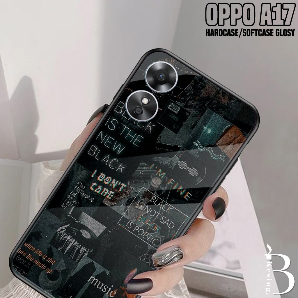 Case Oppo A17 - Casing Hp Oppo A17 Motif AESTH - Silikon Hp Oppo A17 - Kesing Hp Oppo A17 - Softcase
