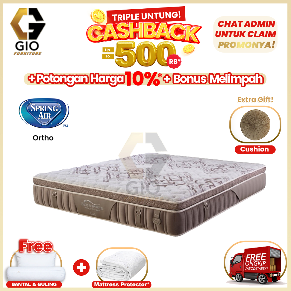 Kasur Spring Air Ortho / Spring Air Springbed Ortho (Hanya Kasur)