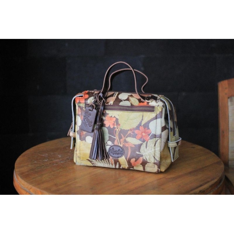 TAS JINJING "ANABELLA" DAN SELEMPANG ECOPRINT