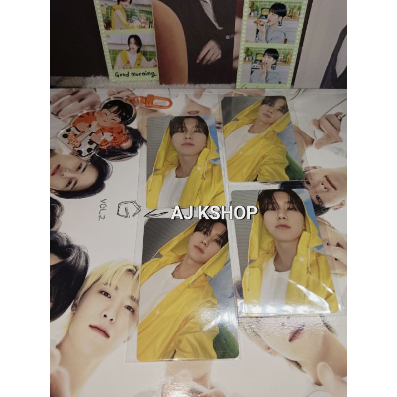 [INCLUDE PACKING] OFFICIAL PHOTOCARD SEVENTEENTH HEAVEN CARVER HOSHI