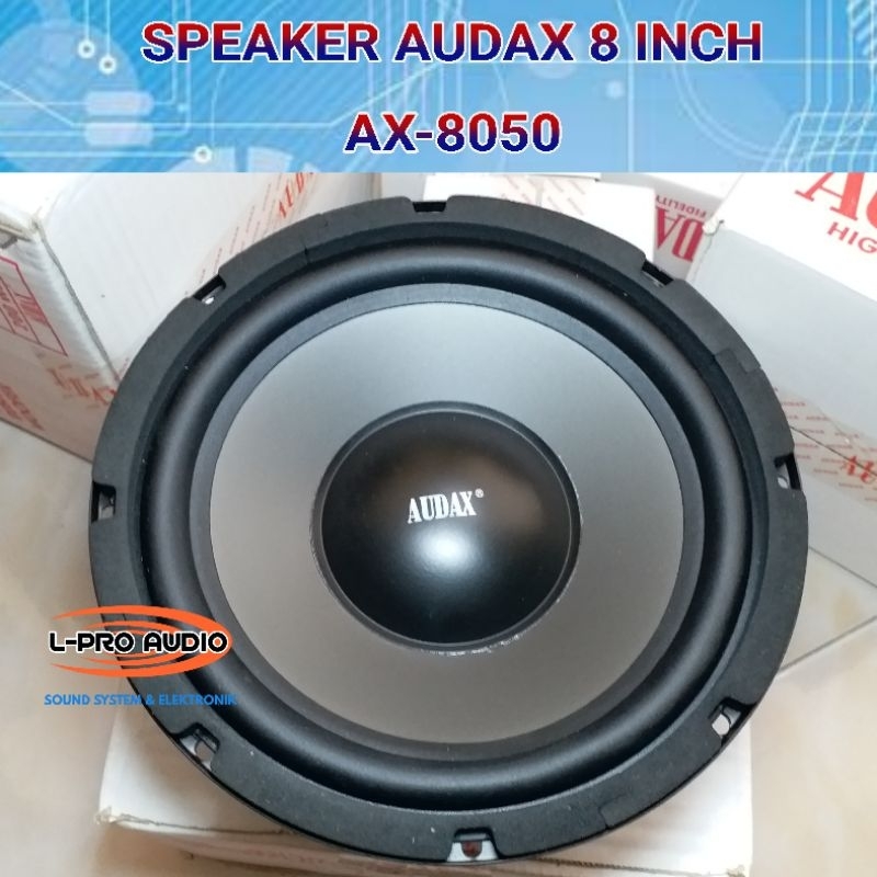 Speaker audax wofer 8 inch AX8050 8in wofer bass