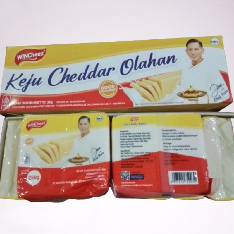 

WINCheez Keju Cheddar Olahan 250g