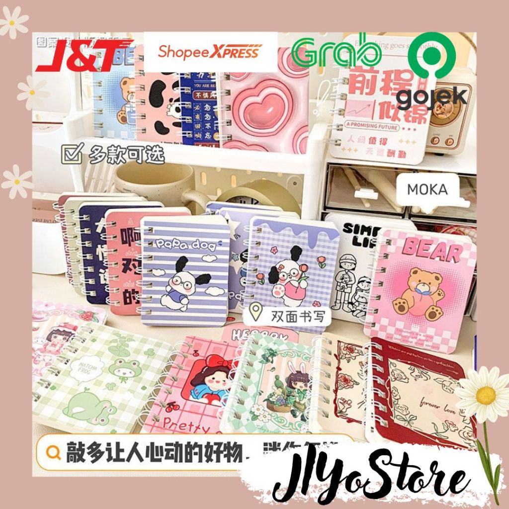 

Notebook Memo Buku Tulis A7 Catatan Kecil Notes Kertas Perlengkapan Sekolah ATK Lucu Aesthetic