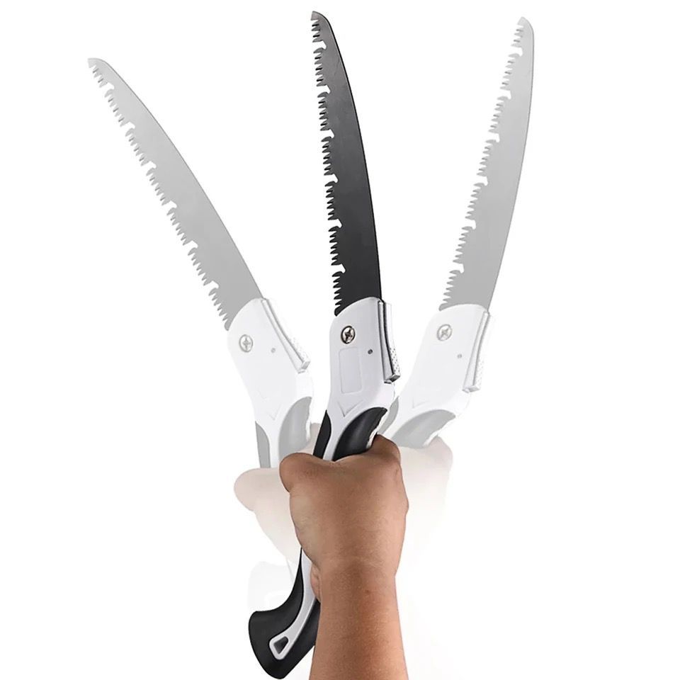 Gergaji Lipat Portabel Multifungsi 47cm Folding Wood Hand Saw — 10