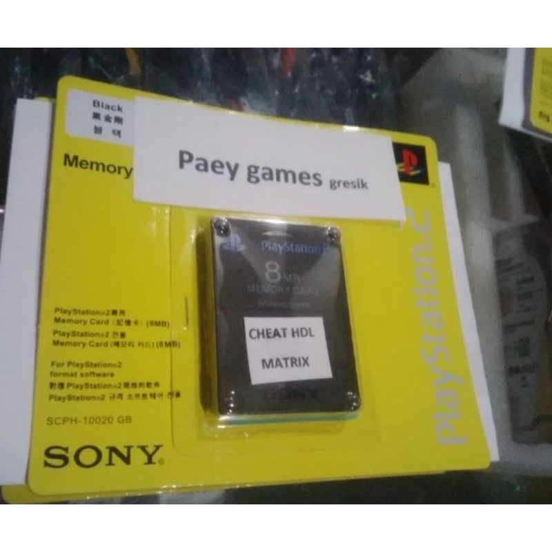 mc memori codebreaker cheat ps2 ps 2 hardisk internal matrix tebal seri 3 5