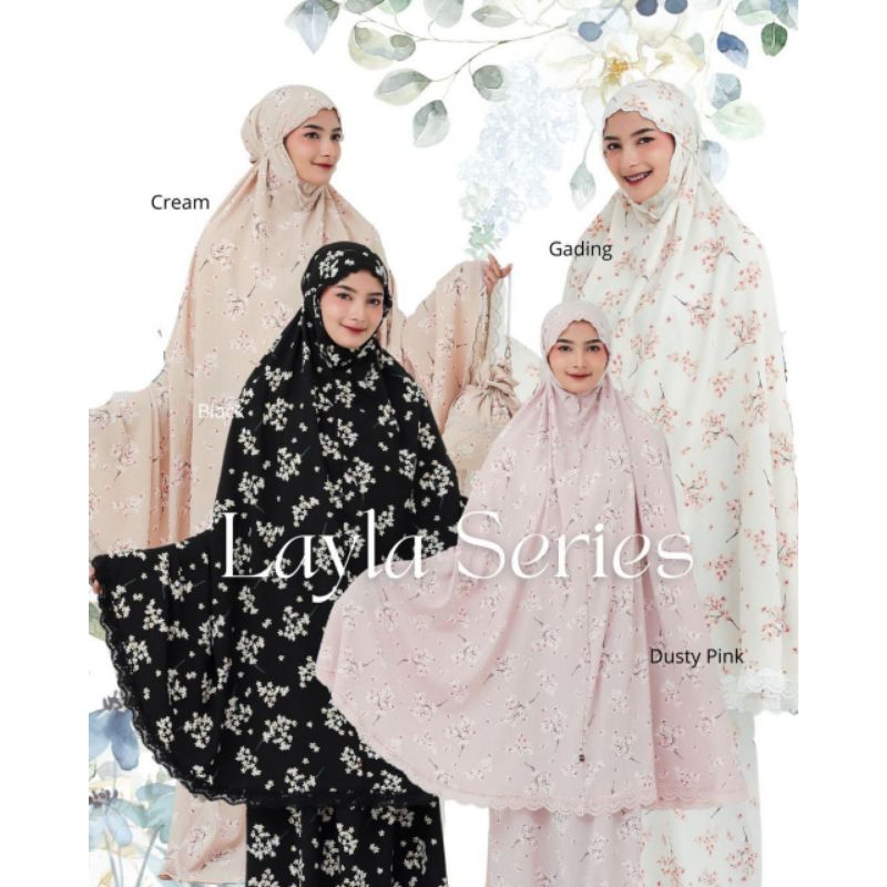 Mukena Premium Layla Silk by Moscha Hijab