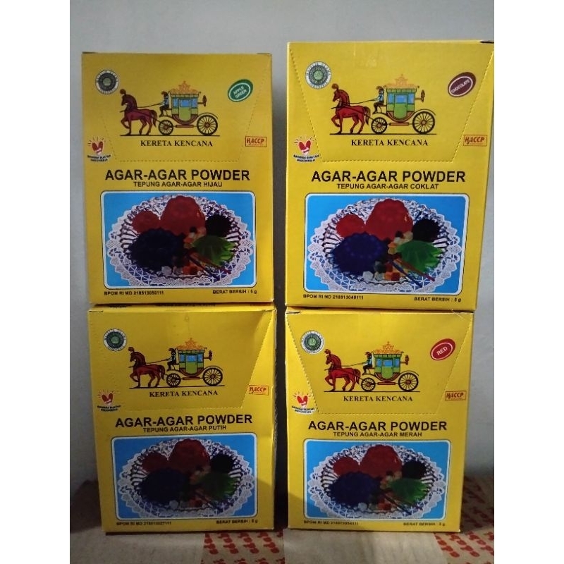 

Agar agar powder KERETA KENCANA 5gr