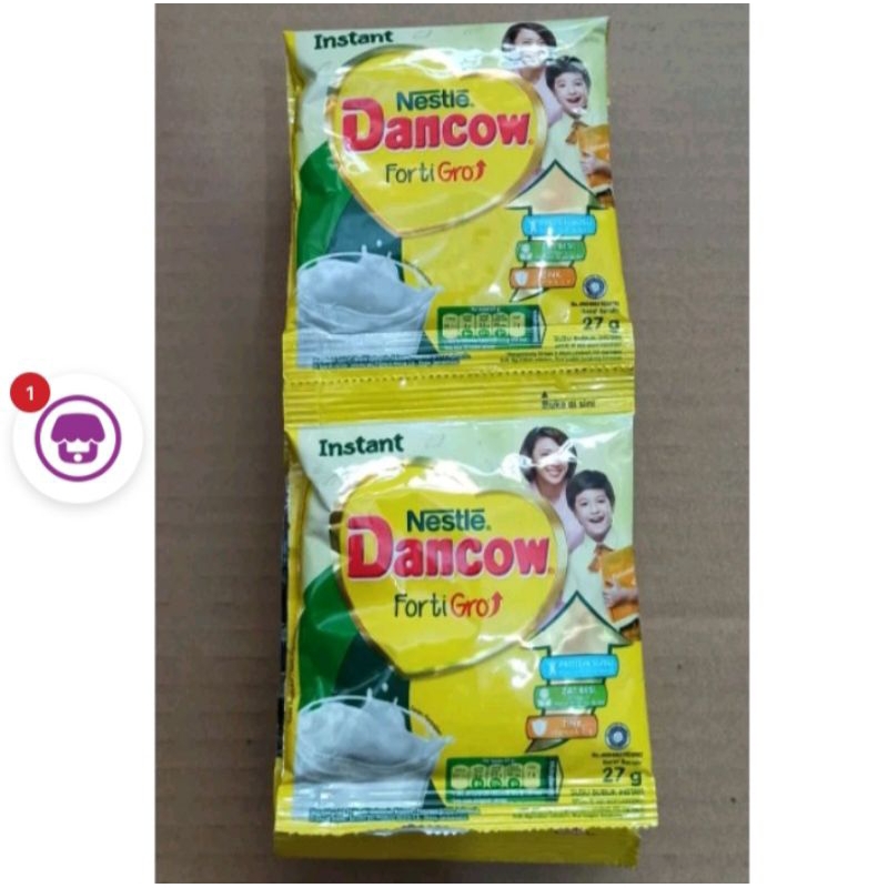 

dancow sachet 27 gr ECER murah