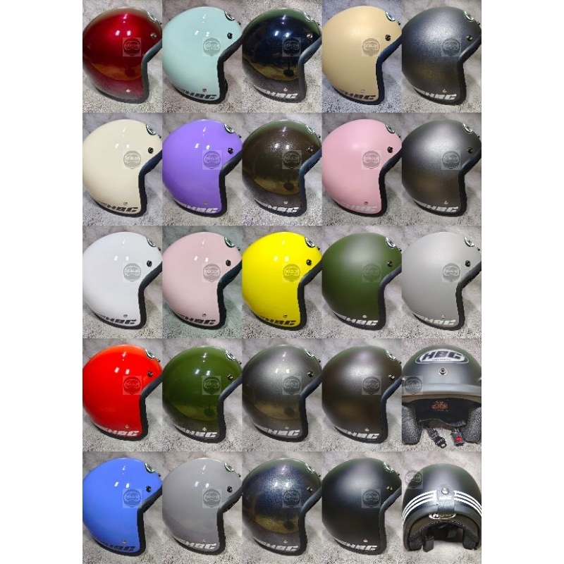 Helm Bogo HBC Retro Classic II