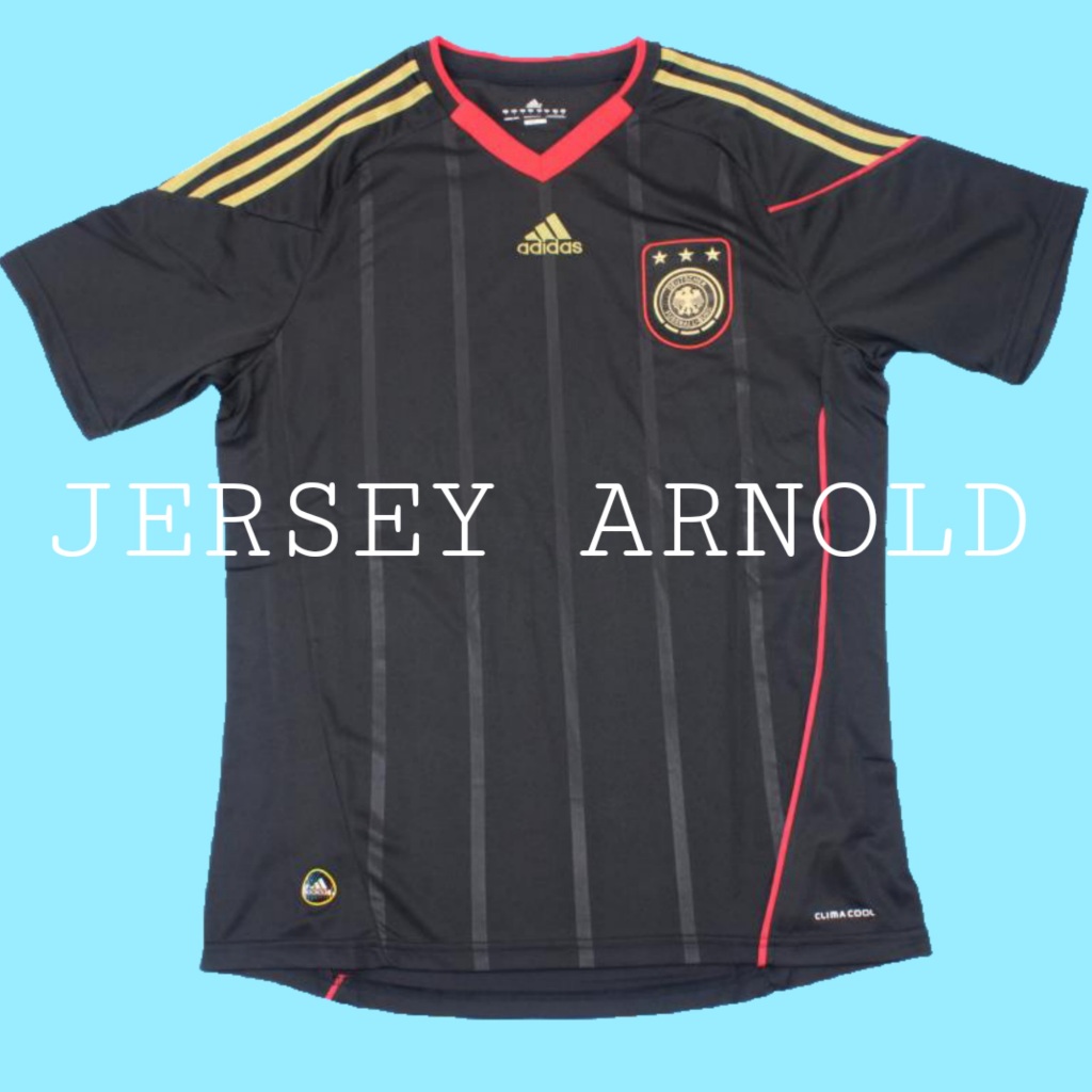 JERSEY JERMAN AWAY RETRO TAHUN 10 MUSIM 2010 XXL 2XL PIALA DUNIA GO GRADE ORI THAILAND AAA NEGARA PI