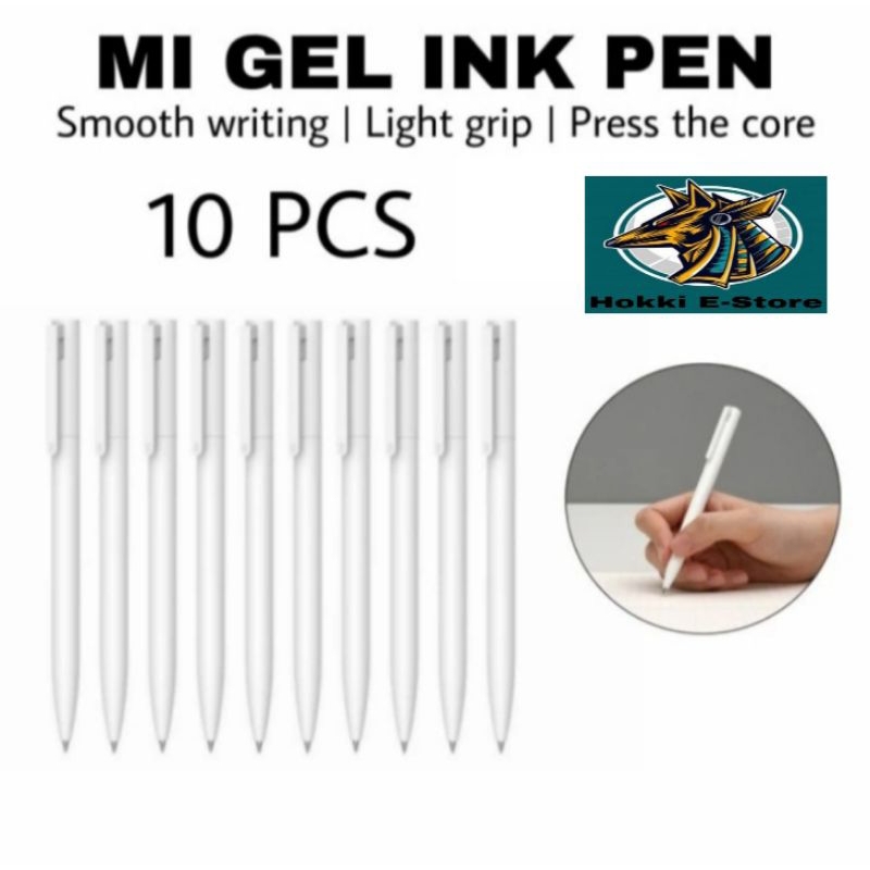 

Xiaomi Mi Gel Ink Pen 10Pcs - Pena Pulpen Alat Tulis